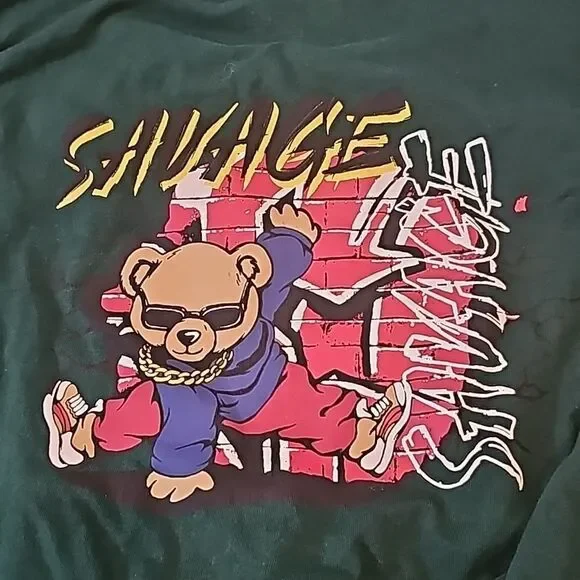 Boys salvage bear t shirt size M - Picture 2 of 8